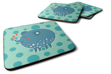 Load image into Gallery viewer, Blue Elephant Foam Coaster  BB6733FC