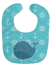 Load image into Gallery viewer, Blue Whale Baby Bib BB6734BIB