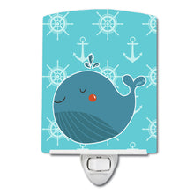 Load image into Gallery viewer, Blue Whale Ceramic Night Light BB6734CNL
