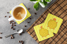 Load image into Gallery viewer, Turtle with Glasses Foam Coaster  BB6736FC