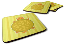 Load image into Gallery viewer, Turtle with Glasses Foam Coaster  BB6736FC