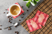 Load image into Gallery viewer, Dancing Pig Foam Coaster  BB6742FC