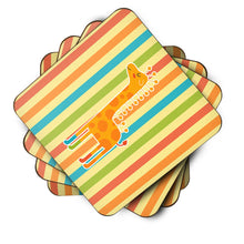 Load image into Gallery viewer, Giraffe in Socks Foam Coaster  BB6747FC