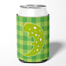 Load image into Gallery viewer, Lizard on Plaid Can or Bottle Hugger BB6748CC