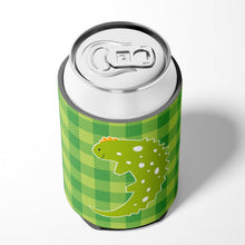 Load image into Gallery viewer, Lizard on Plaid Can or Bottle Hugger BB6748CC