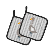 Load image into Gallery viewer, Grey Goose Pot Holders - Set of 2 - Heat-Resistant Kitchen Essentials BB6749PTHD