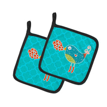 Load image into Gallery viewer, Birdy Love Pot Holders - Set of 2 - Heat-Resistant Kitchen Essentials BB6760PTHD