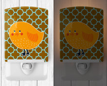 Load image into Gallery viewer, Bird on Quatrfoil Ceramic Night Light BB6761CNL