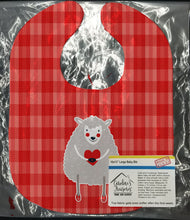 Load image into Gallery viewer, Lamb Love Baby Bib BB6762BIB