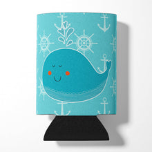 Load image into Gallery viewer, Whale with Anchors Can or Bottle Hugger BB6765CC