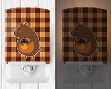 Load image into Gallery viewer, Suirrel with a Nut Ceramic Night Light BB6766CNL