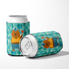 Load image into Gallery viewer, Celebration Bear Can or Bottle Hugger BB6769CC