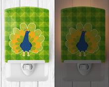 Load image into Gallery viewer, Pretty Peacock Ceramic Night Light BB6770CNL