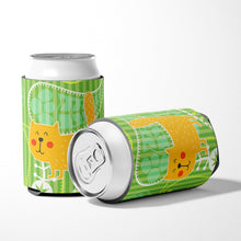 Load image into Gallery viewer, Cat on Paisley Can or Bottle Hugger BB6785CC