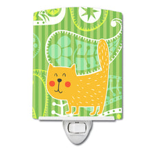 Load image into Gallery viewer, Cat on Paisley Ceramic Night Light BB6785CNL