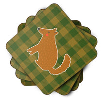 Load image into Gallery viewer, Brown Wolf Foam Coaster  BB6788FC