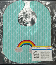Load image into Gallery viewer, Rainbow in Clouds Baby Bib BB6789BIB