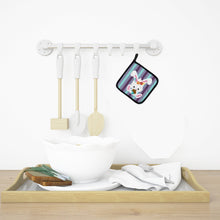 Load image into Gallery viewer, Bunny Rabbit Pot Holders - Set of 2 - Heat-Resistant Kitchen Essentials BB6790PTHD