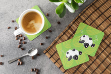 Load image into Gallery viewer, Passed Out Panda Foam Coaster  BB6798FC