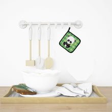 Load image into Gallery viewer, Panda Lucky Bamboo Pot Holders - Set of 2 - Heat-Resistant Kitchen Essentials BB6801PTHD