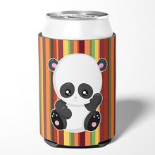 Load image into Gallery viewer, Striped Panda Can or Bottle Hugger BB6802CC