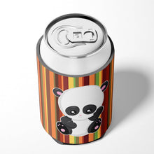 Load image into Gallery viewer, Striped Panda Can or Bottle Hugger BB6802CC