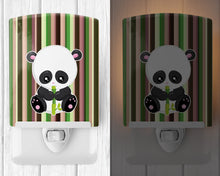 Load image into Gallery viewer, Bamboo Flute Panda Ceramic Night Light BB6803CNL