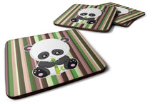 Load image into Gallery viewer, Bamboo Flute Panda Foam Coaster  BB6803FC