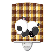 Load image into Gallery viewer, Panda Naptime Ceramic Night Light BB6804CNL