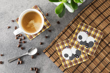 Load image into Gallery viewer, Panda Naptime Foam Coaster  BB6804FC