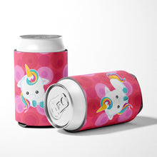Load image into Gallery viewer, Polkadots Unicorn Can or Bottle Hugger BB6810CC