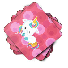 Load image into Gallery viewer, Polkadots Unicorn Foam Coaster  BB6810FC