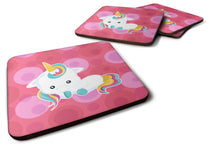 Load image into Gallery viewer, Polkadots Unicorn Foam Coaster  BB6810FC