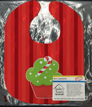 Load image into Gallery viewer, Christmas Cupcake Baby Bib BB6814BIB