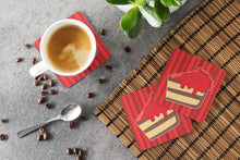 Load image into Gallery viewer, Christmas Cake Foam Coaster  BB6815FC