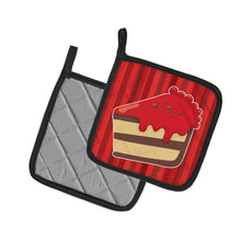 Load image into Gallery viewer, Christmas Cake Pot Holders - Set of 2 - Heat-Resistant Kitchen Essentials BB6815PTHD