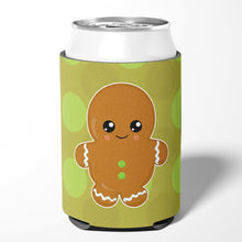 Load image into Gallery viewer, Christmas Gingerbread Man Can or Bottle Hugger BB6816CC