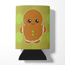 Load image into Gallery viewer, Christmas Gingerbread Man Can or Bottle Hugger BB6816CC