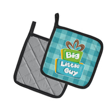 Load image into Gallery viewer, Boy Big Little Guy Pot Holders - Set of 2 - Heat-Resistant Kitchen Essentials BB6825PTHD