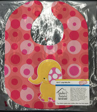 Load image into Gallery viewer, Girl Elephant Baby Bib BB6828BIB