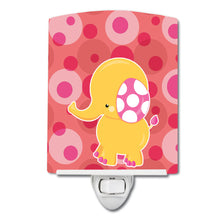 Load image into Gallery viewer, Girl Elephant Ceramic Night Light BB6828CNL