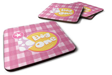 Load image into Gallery viewer, Girl Big One Foam Coaster  BB6830FC