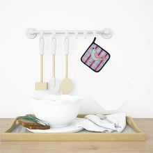 Load image into Gallery viewer, Bird on Purple Plaid Pot Holders - Set of 2 - Heat-Resistant Kitchen Essentials BB6833PTHD