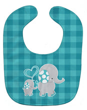 Load image into Gallery viewer, Mommy and Baby Elephant Baby Bib BB6834BIB