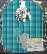 Load image into Gallery viewer, Elephant with Balloon Baby Bib BB6835BIB
