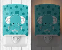 Load image into Gallery viewer, Polkadot Elephant Ceramic Night Light BB6836CNL