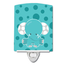 Load image into Gallery viewer, Polkadot Elephant Ceramic Night Light BB6836CNL