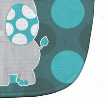 Load image into Gallery viewer, Polkadot Grey Elephant Baby Bib BB6837BIB