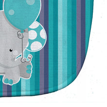 Load image into Gallery viewer, Grey Elephant with Balloon Baby Bib BB6842BIB