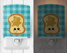 Load image into Gallery viewer, Peanut Butter Toast Ceramic Night Light BB6843CNL